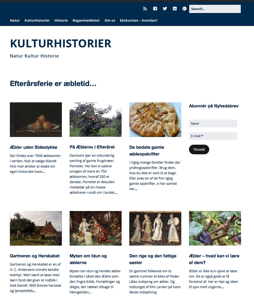 Forside kulturhistorier.dk